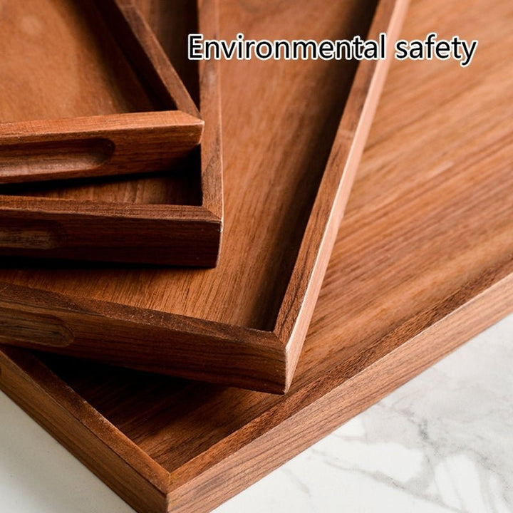 Retro Wooden Pallet Rectangular Storage Dessert Dinner Serving Trays | kitchen item | Waseeh Pakistan