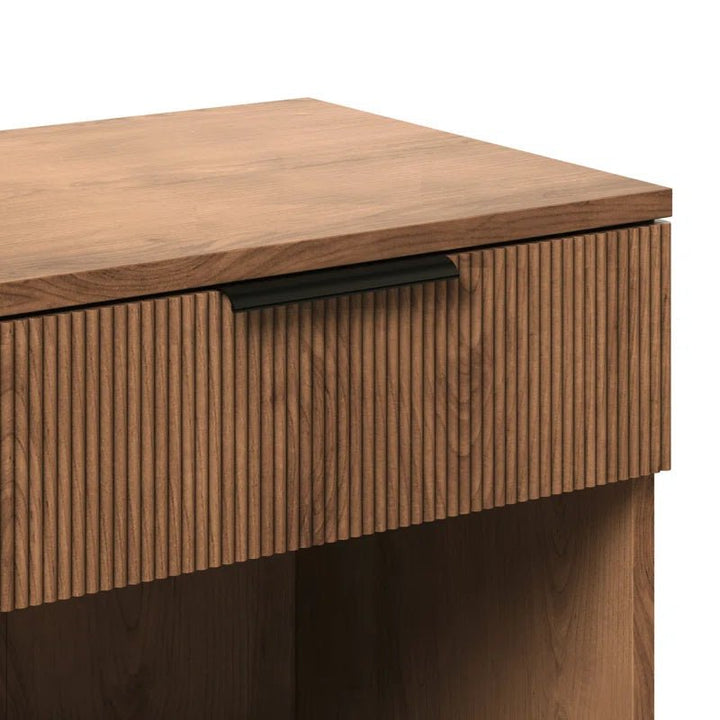 Ridvan 1-Drawer Nightstands with Open Cubby Sidetable | Not Sale FB | Waseeh Pakistan