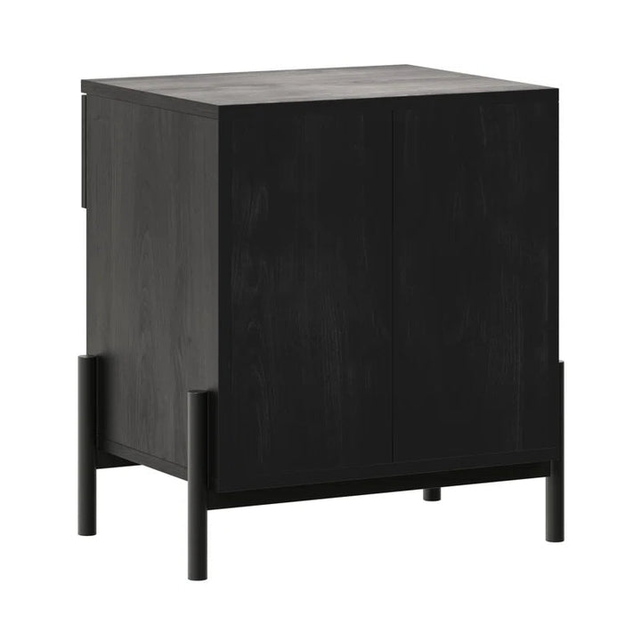 Ridvan 1-Drawer Nightstands with Open Cubby Sidetable | Not Sale FB | Waseeh Pakistan