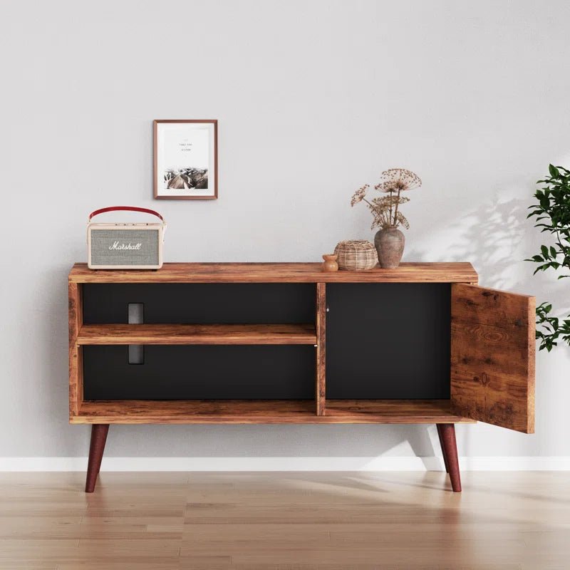 Riley Mid-Century Modern TV Stand Console Cabinet Table | Furniture | Waseeh Pakistan