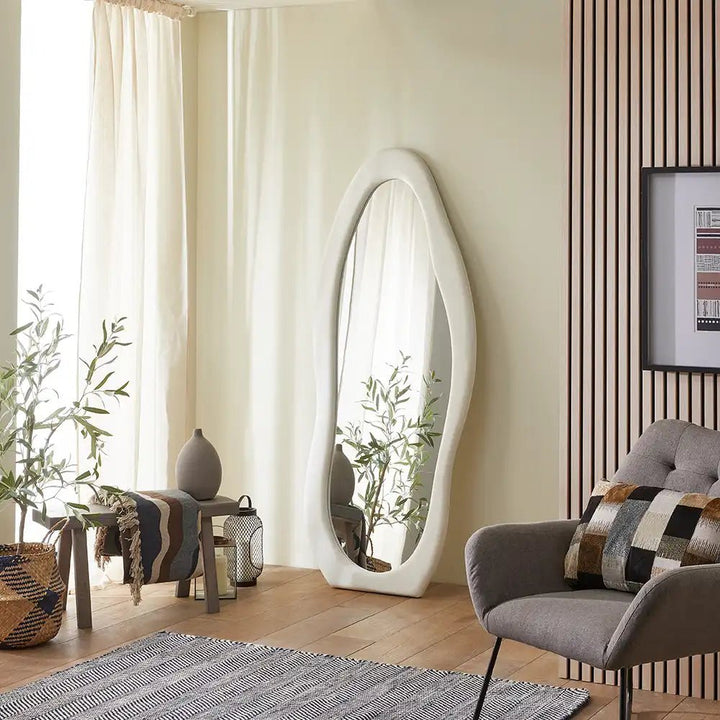 Ripptizi Living Lounge Bedroom Standing Wall Hanging Mirror Decor | Furniture | Waseeh Pakistan