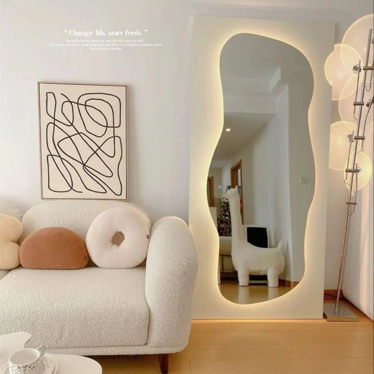 Rolatin Bedroom Hallway LED Light Home Decor Mirror | Home Décor | Waseeh Pakistan