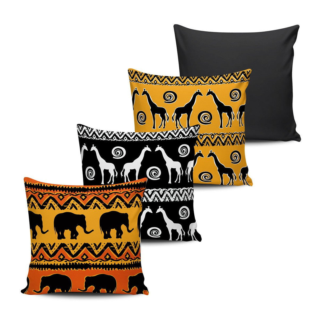 Rosaire Cushion Covers (Set of 4) | Home Décor | Waseeh Pakistan