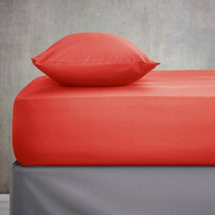 Multi-Colors Cotton Fitted Sheets (Set of 3)