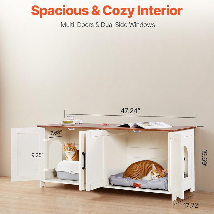 Roveizi Hallway LED TV Cat Space Cabinet Organizer Console Table | Furniture | Waseeh Pakistan