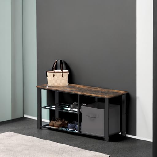 Rustiva Simple Houseware 2 Tier Shoe Bench Rack | Furniture | Waseeh Pakistan