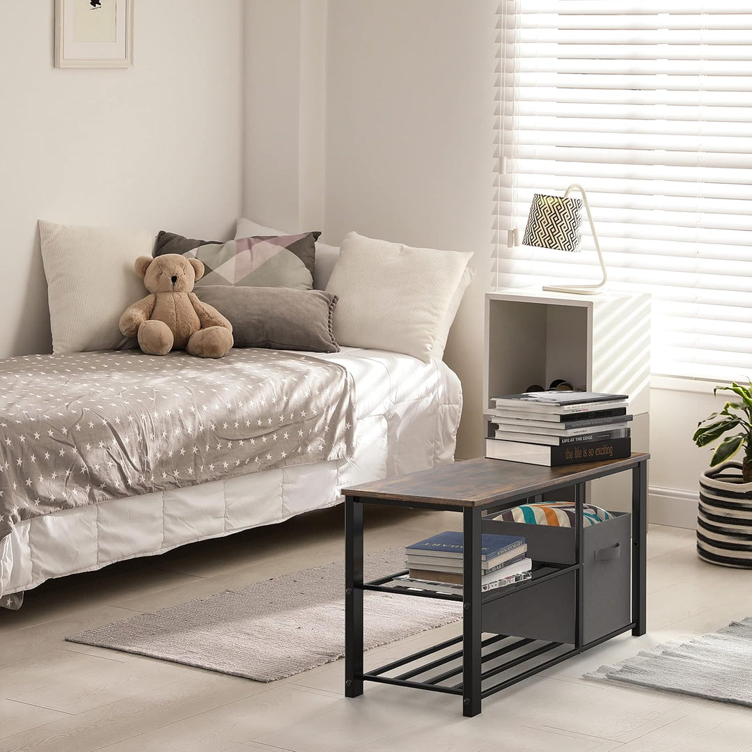 Rustiva Simple Houseware 2 Tier Shoe Bench Rack | Furniture | Waseeh Pakistan
