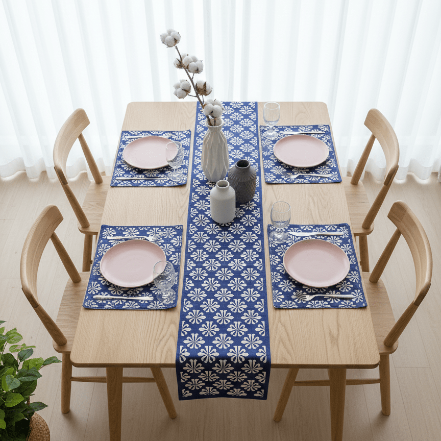 Selenea Table Runner &amp; Mats Set | Home Décor | Waseeh Pakistan