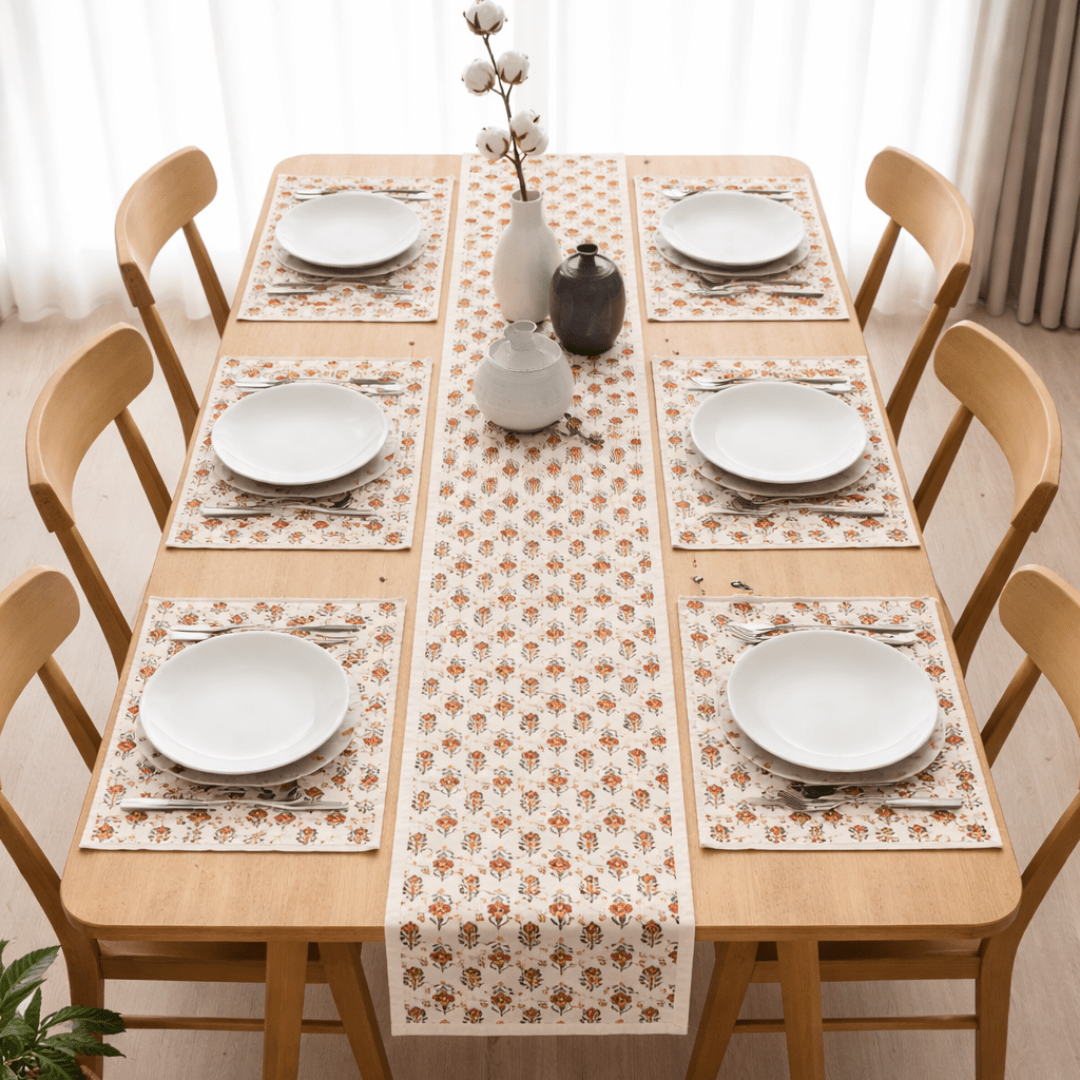 Selenea Table Runner &amp; Mats Set | Home Décor | Waseeh Pakistan