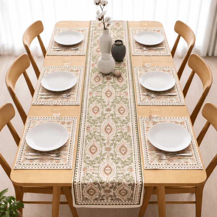 Selenea Table Runner &amp; Mats Set | Home Décor | Waseeh Pakistan