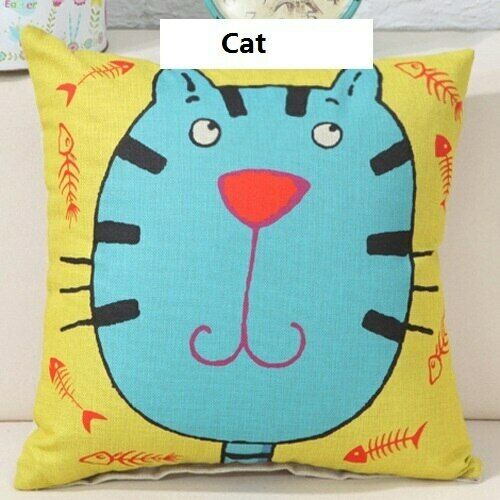 Serina Cute Animal Cushion Covers (Set of 6) | Home Décor | Waseeh Pakistan