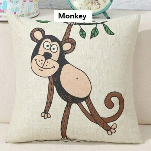 Serina Cute Animal Cushion Covers (Set of 6) | Home Décor | Waseeh Pakistan