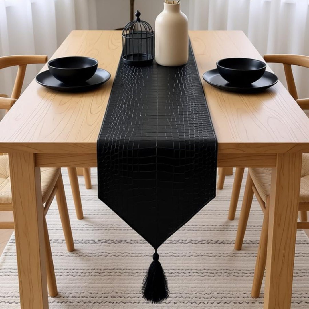 Seronae Table Runners (Leather) | Home Décor | Waseeh Pakistan
