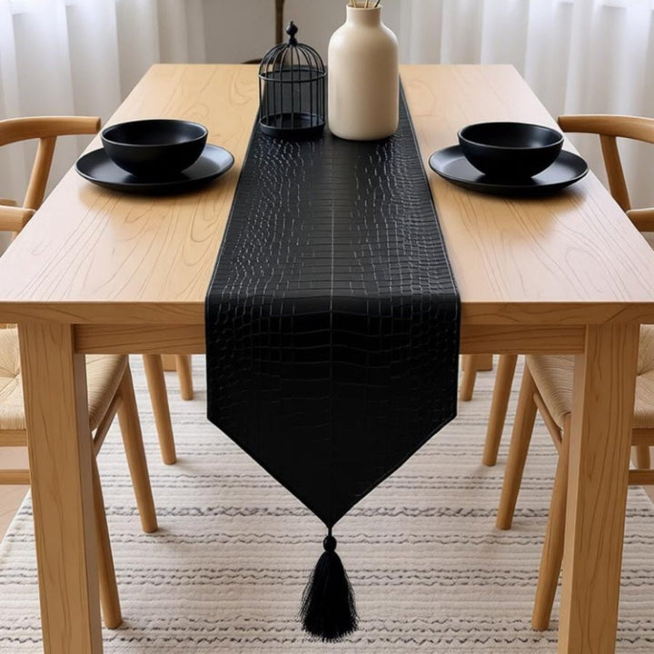Seronae Table Runners (Leather) | Home Décor | Waseeh Pakistan