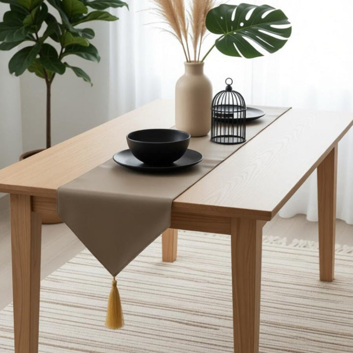 Seronae Table Runners (Leather) | Home Décor | Waseeh Pakistan