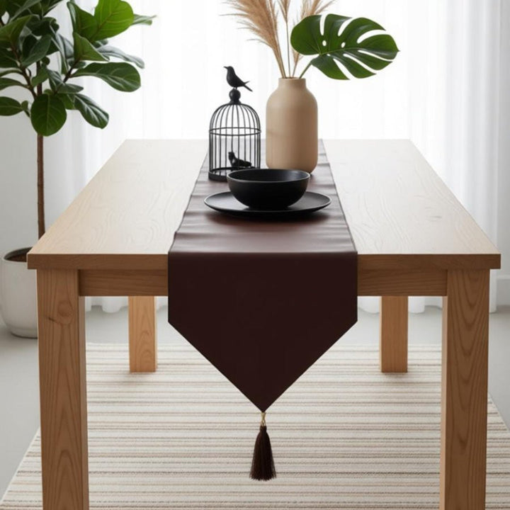 Seronae Table Runners (Leather) | Home Décor | Waseeh Pakistan