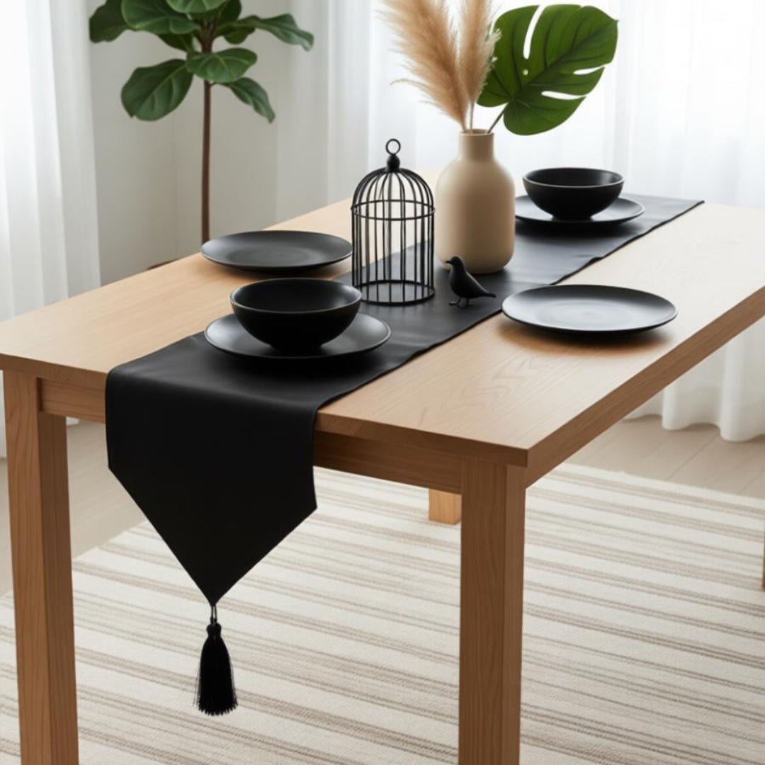 Seronae Table Runners (Leather) | Home Décor | Waseeh Pakistan