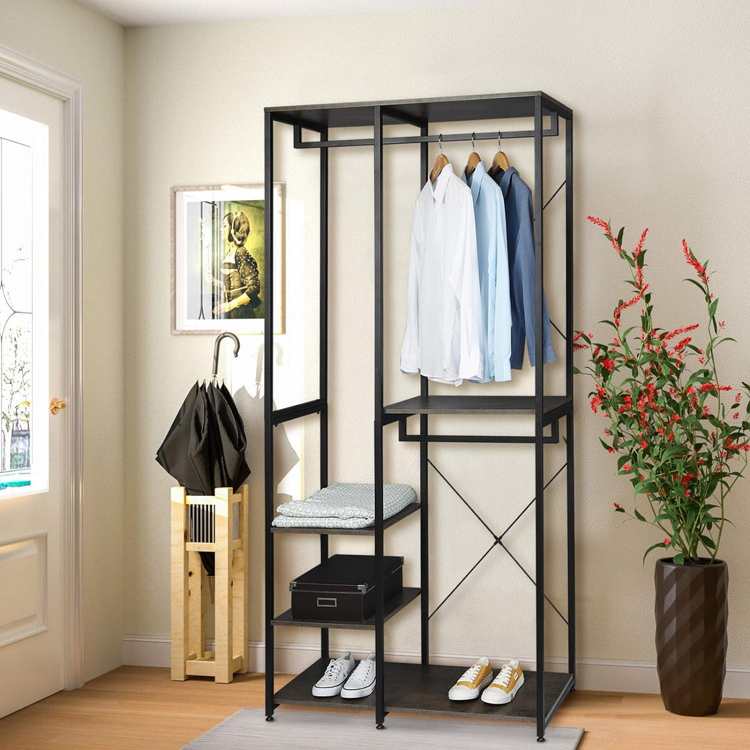 Shekels Coat Clothes Shoes Stand Storage Hanging Rack | Not Sale FB | Waseeh Pakistan