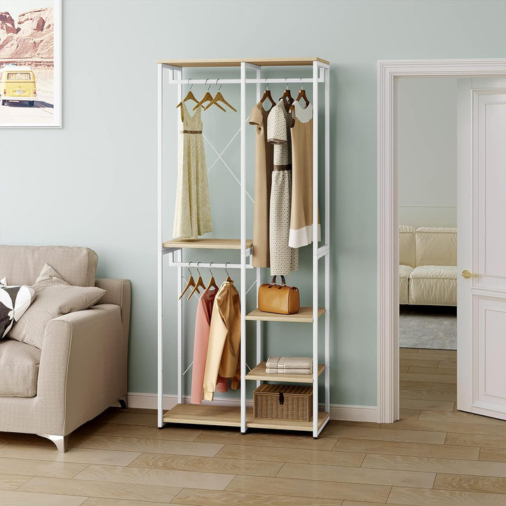 Shekels Coat Clothes Shoes Stand Storage Hanging Rack | Not Sale FB | Waseeh Pakistan