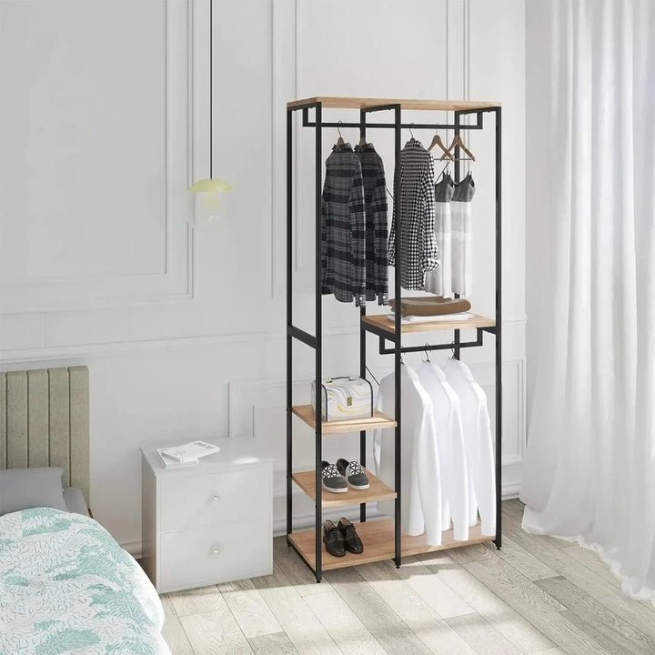 Shekels Coat Clothes Shoes Stand Storage Hanging Rack | Not Sale FB | Waseeh Pakistan