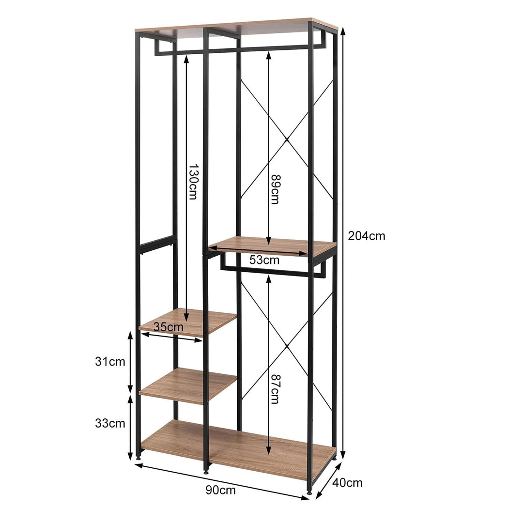 Shekels Coat Clothes Shoes Stand Storage Hanging Rack | Not Sale FB | Waseeh Pakistan