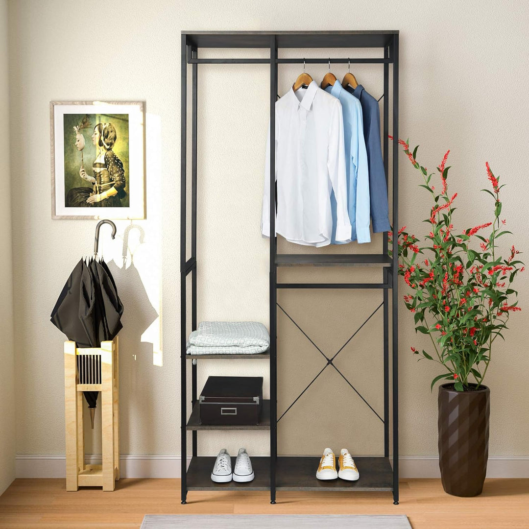 Shekels Coat Clothes Shoes Stand Storage Hanging Rack | Not Sale FB | Waseeh Pakistan