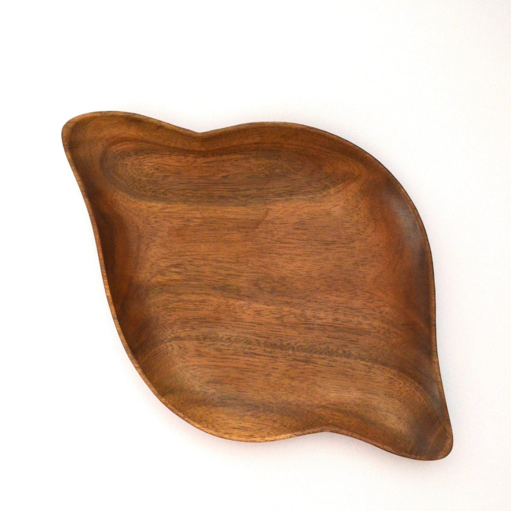 Shell Shape Wooden Platter Tray | kitchen Item | Waseeh Pakistan