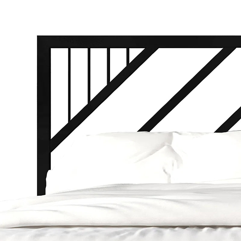 Sherrard All Metal Open-Frame Low Platform Bed | Furniture | Waseeh Pakistan