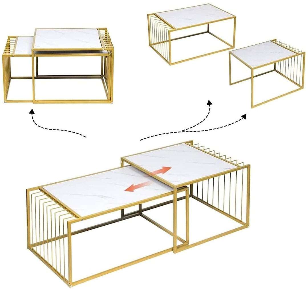 Shintaro Living Lounge Center Coffee Nesting Tables | Furniture | Waseeh Pakistan