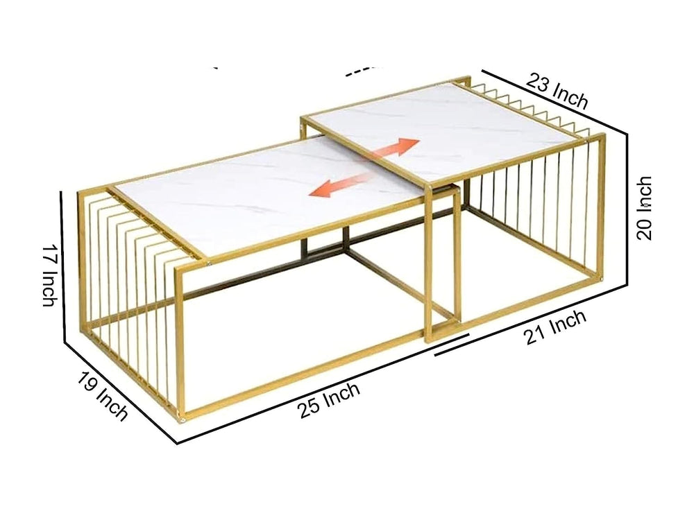 Shintaro Living Lounge Center Coffee Nesting Tables | Furniture | Waseeh Pakistan