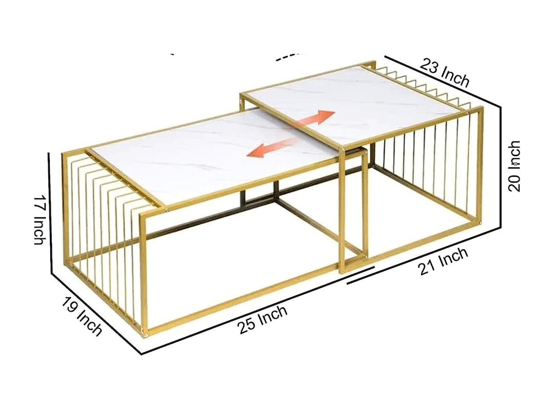 Shintaro Living Lounge Center Coffee Nesting Tables | Furniture | Waseeh Pakistan