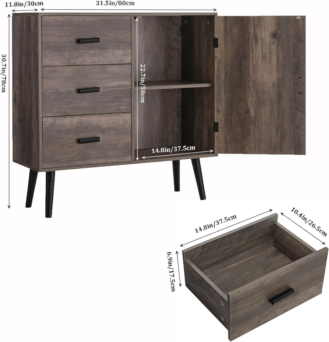 Shrewd Living Dining Bedroom Bathroom Storage Hallway Cabinet | Furniture | Waseeh Pakistan