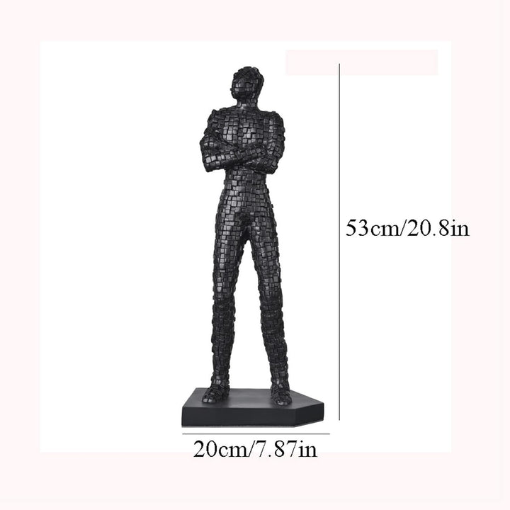 Sitora Man Standing Mosaic Living Lounge Drawing Room Home Decor | Home Décor | Waseeh Pakistan
