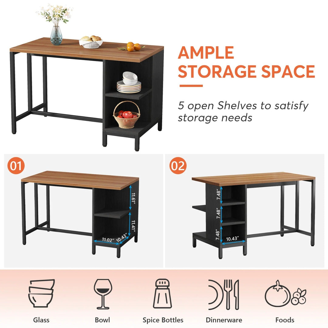 Sizzle Den Kitchen Island Organizer Storage Bakers Rack | Furniture | Waseeh Pakistan