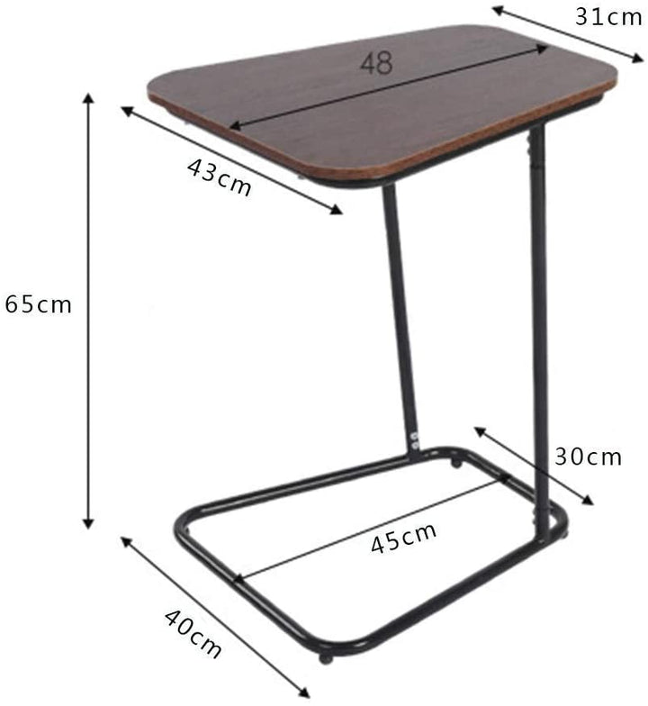 Sleek Line Living Lounge Bedroom Side Laptop Organizer Table | Furniture | Waseeh Pakistan