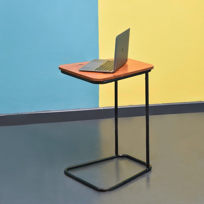 Sleek Line Living Lounge Bedroom Side Laptop Organizer Table | Furniture | Waseeh Pakistan