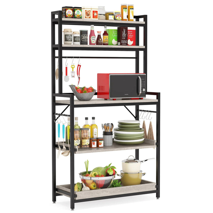 Slew Microwave Kitchen Storage Organizer Bakers Rack | Furniture | Waseeh Pakistan