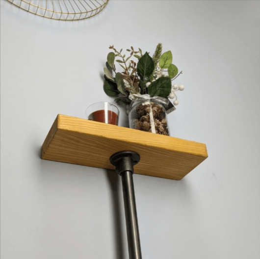 Slimsuu Industrial Wall-Mounted Console Table | Not Sale FB | Waseeh Pakistan
