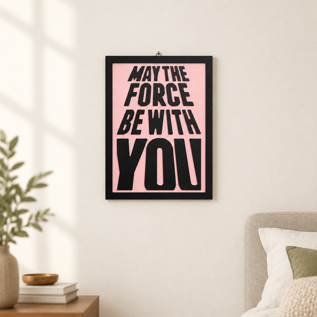 Wall "Be with" Decor | Home Décor | Waseeh Pakistan
