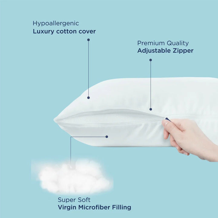 Smart Care Pillow With Adjustable Thickness | Fitness | Waseeh Pakistan