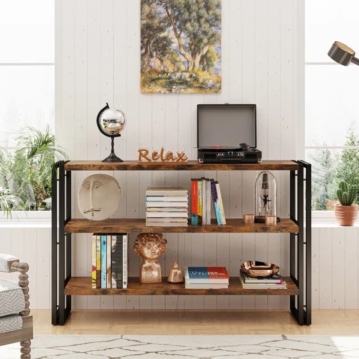Smokestack Living Lounge Hallway Bookcase Media Console Table | Furniture | Waseeh Pakistan