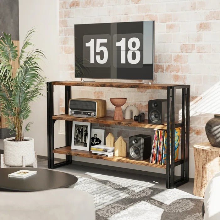 Smokestack Living Lounge Hallway Bookcase Media Console Table | Furniture | Waseeh Pakistan