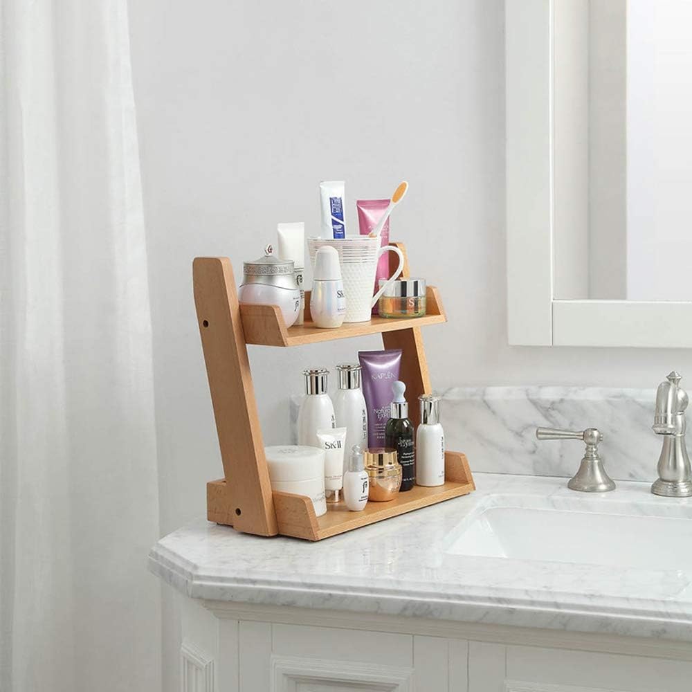 Solid Wooden Makeup Organizer | Not Sale FB | Waseeh Pakistan