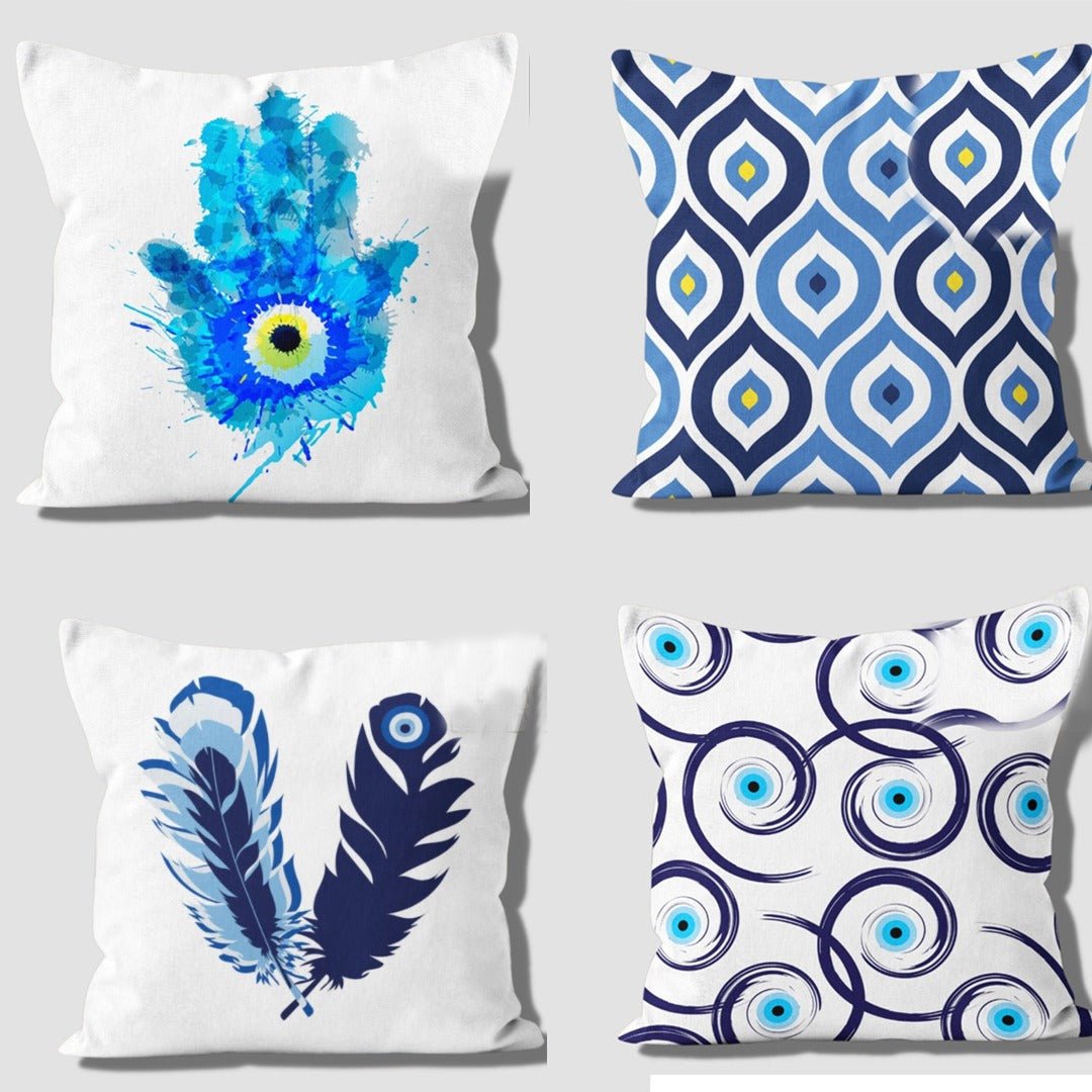 Solon Living Room Sofa Cushion Covers (Set of 4) | Home Décor | Waseeh Pakistan