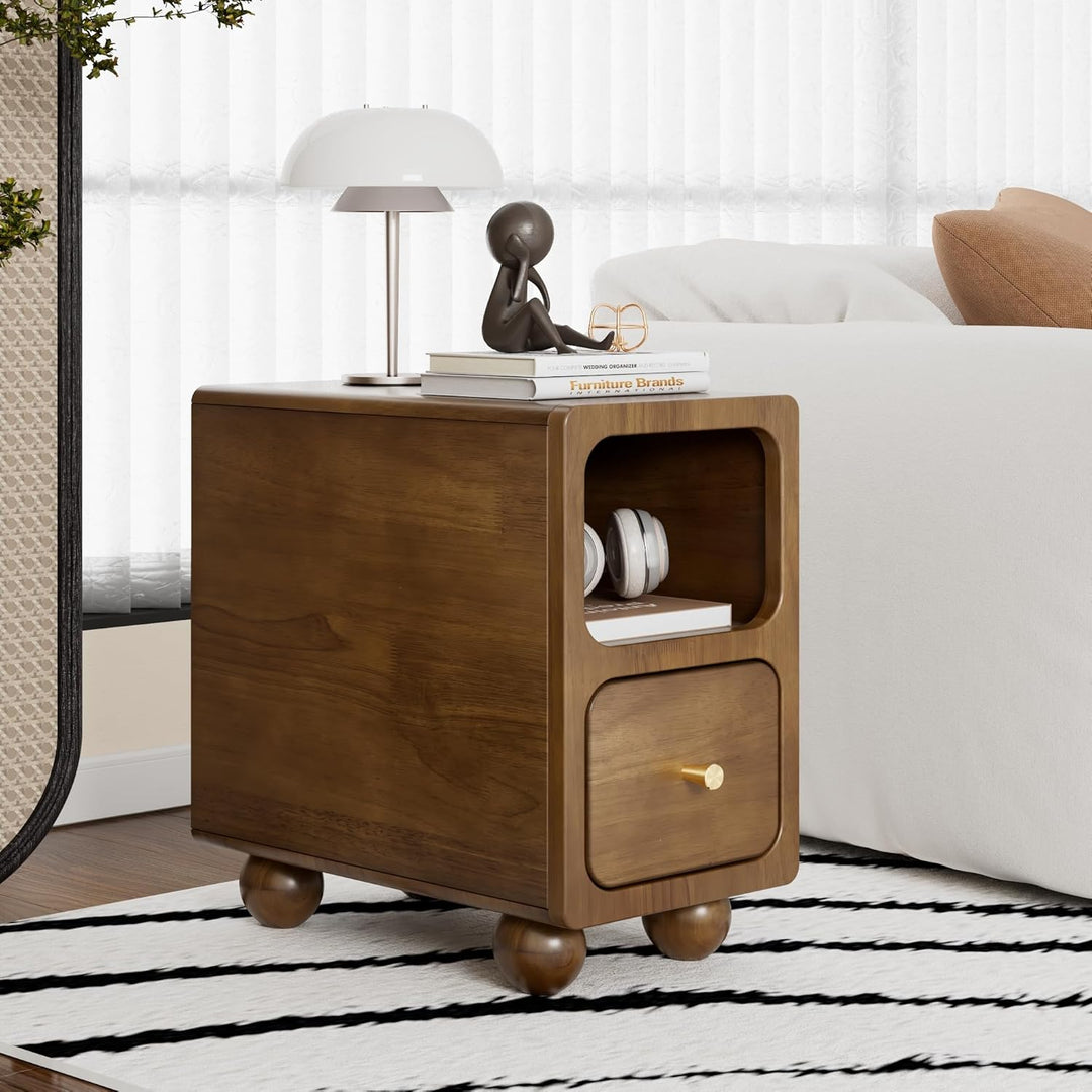 Sonara Nightsatnd Bedside Mini Drawer Side Table | Furniture | Waseeh Pakistan