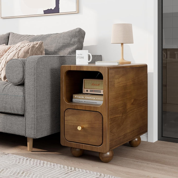 Sonara Nightsatnd Bedside Mini Drawer Side Table | Furniture | Waseeh Pakistan