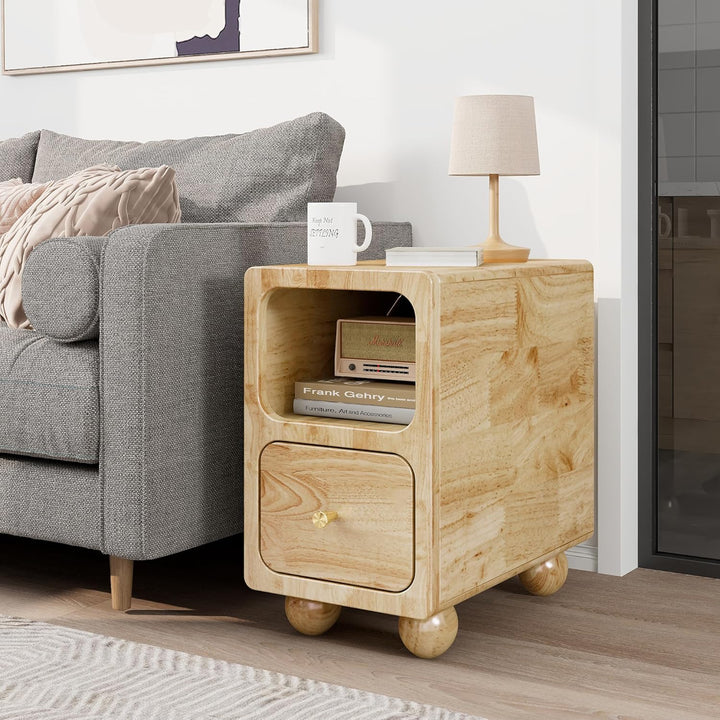 Sonara Nightsatnd Bedside Mini Drawer Side Table | Furniture | Waseeh Pakistan