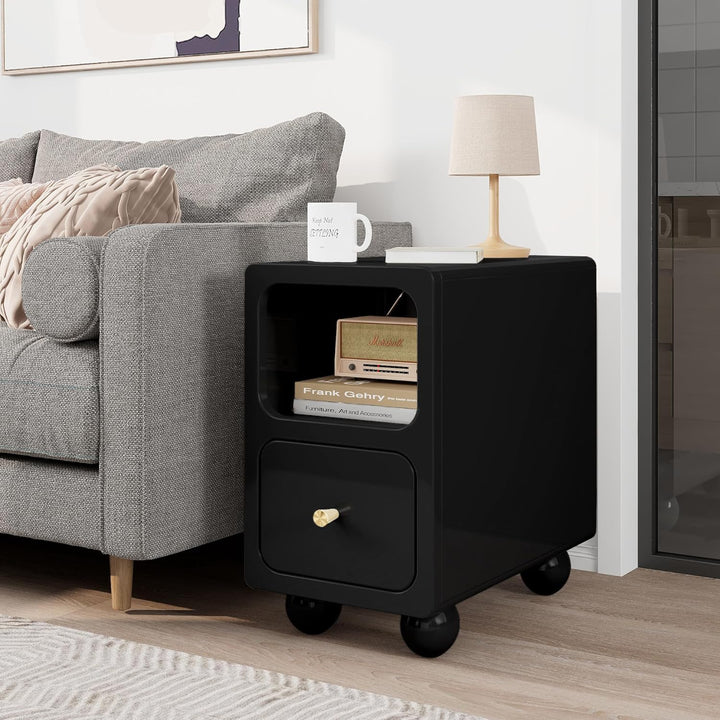 Sonara Nightsatnd Bedside Mini Drawer Side Table | Furniture | Waseeh Pakistan