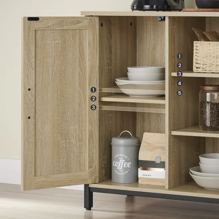 Sonoma Living Lounge Kitchen Cabinet Shelves Rack | Furniture | Waseeh Pakistan