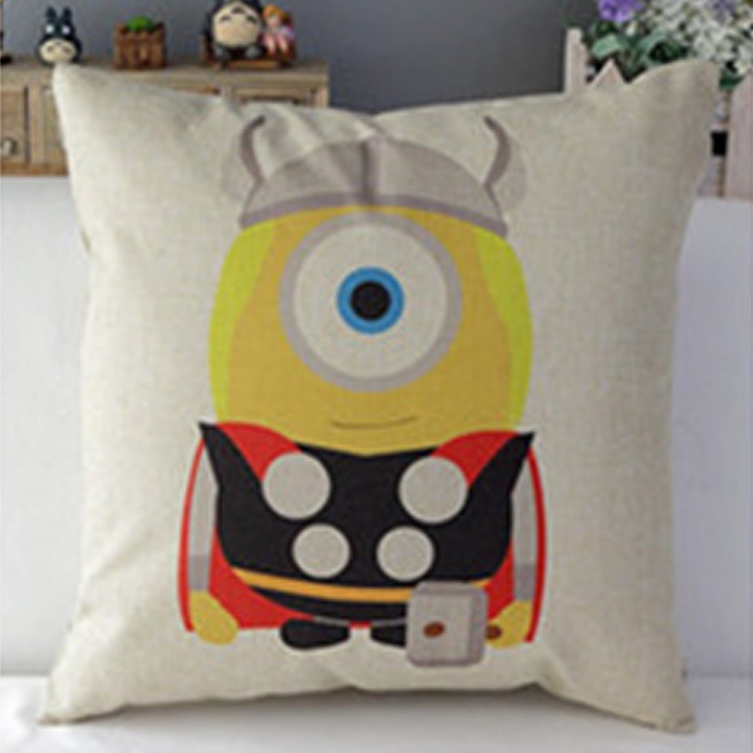 Soravia Minions Cushion Covers (Set of 7) | Home Décor | Waseeh Pakistan